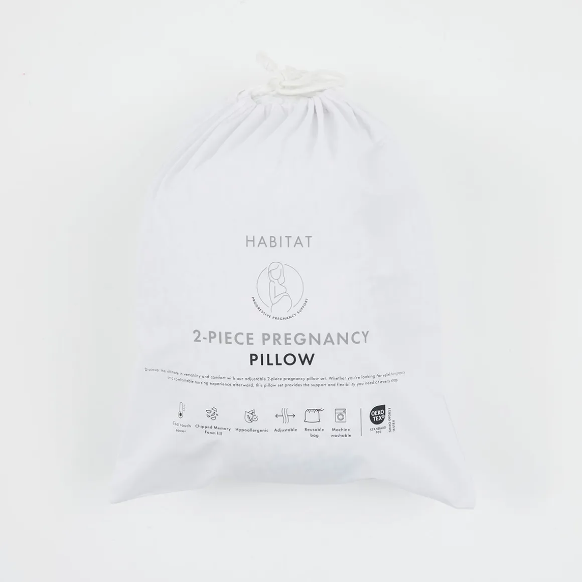 Adjustable Pregnancy Pillow Set