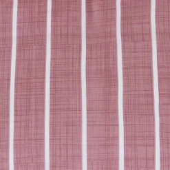 Adria Reversible Pink Stripe Quilt Cover Set