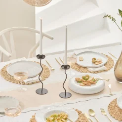 Arlo Wave Candle Holder