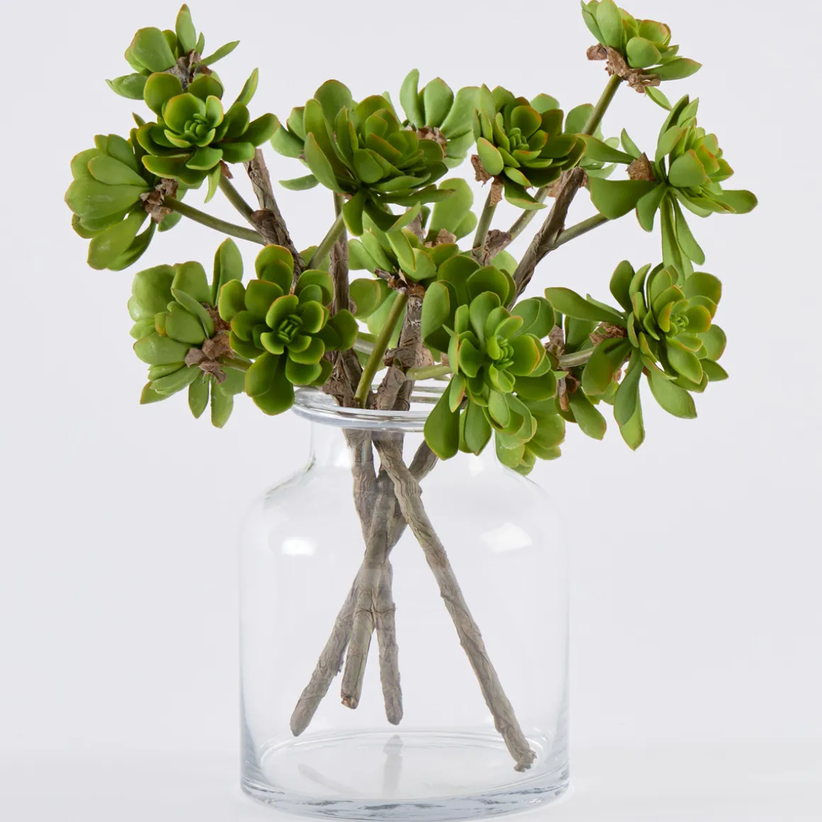 Artificial Echeveria Succulent Stem