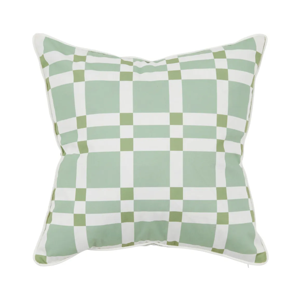 Athena Check Outdoor Cushion