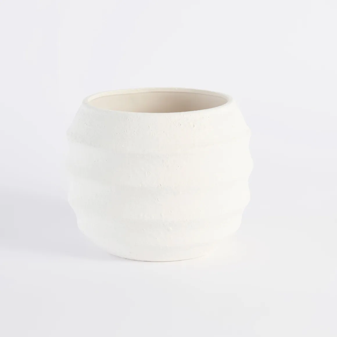 Auden Ribbed Decorative Pot