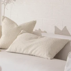 Ava Large Oblong Boucle Cushion