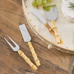 Bamboo Cheese Knife Set of 4