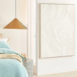 Barchan Framed Textured Wall Art