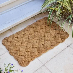 Basketweave Woven Large Doormat