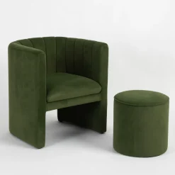 Bentley Velvet Occasional Chair