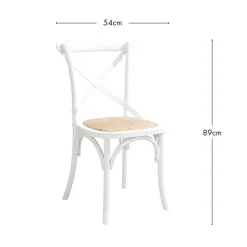Bentwood Cross Back Dining Chair