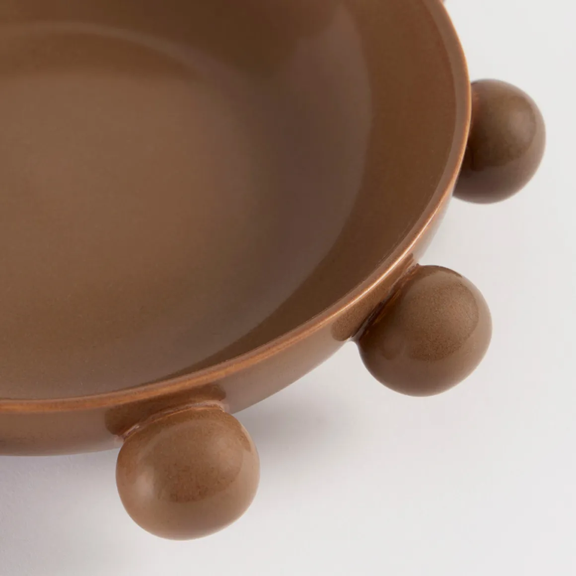 Betty Chocolate Brown Decorative Bowl