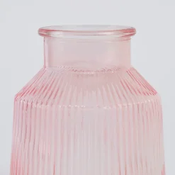 Boston Ribbed Glass Vase