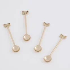 Bow Dessert Spoon Set of 4