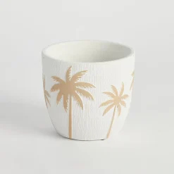 Cali Palm Decorative Pot