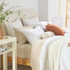 Camden White Coverlet Set