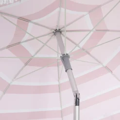 Carmelita Scalloped Fringed Beach Umbrella