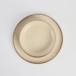 Ceramic Speckle Moonbeam Dinnerware