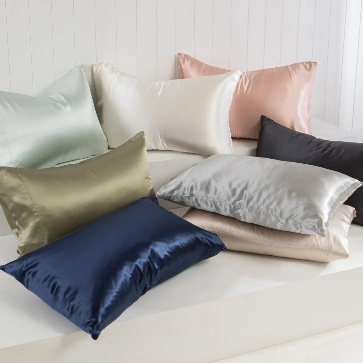Charcoal Mulberry Silk Pillowcase
