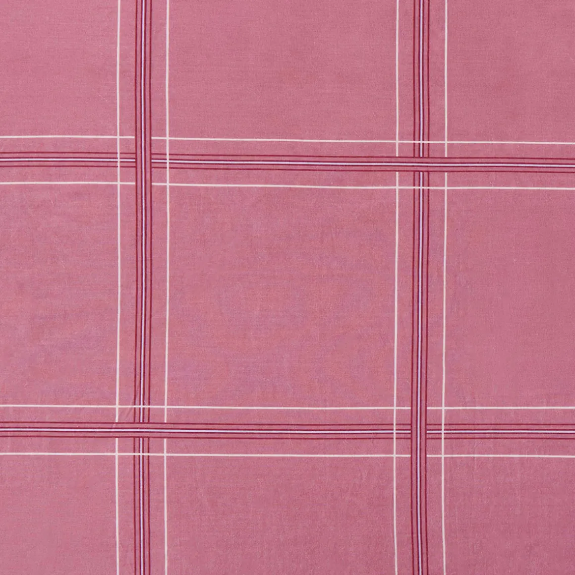 Charli Reversible Check/Stripe Quilt Cover Set