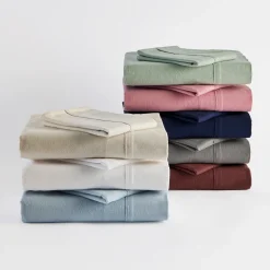 Chocolate Cotton Flannelette Sheet Set