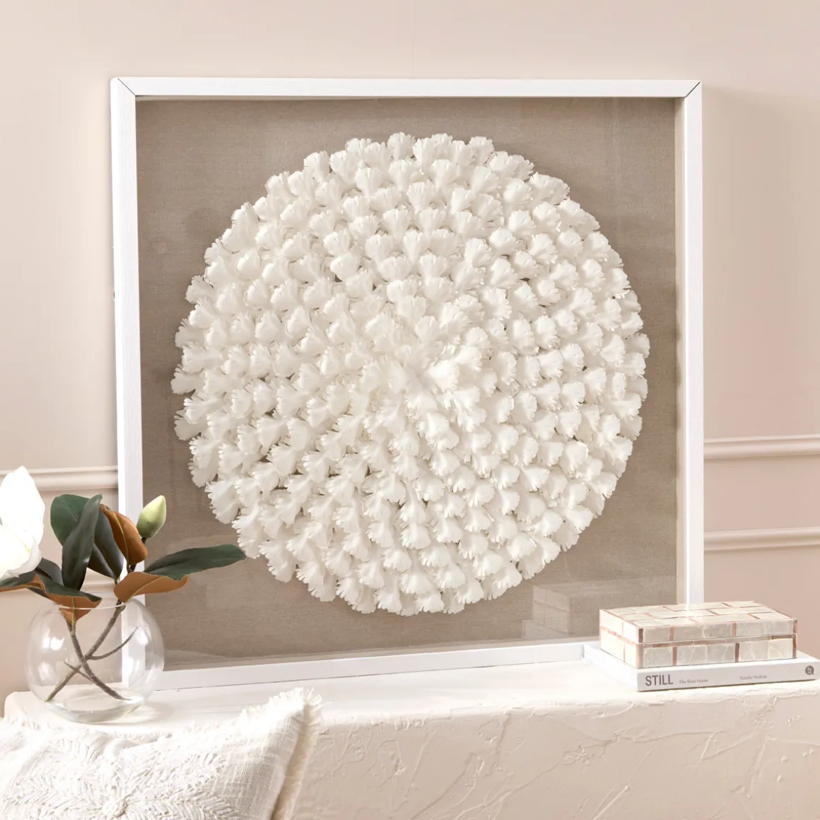 Coralline 3D Wall Art