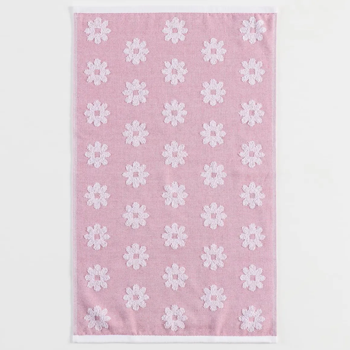 Daisy Pink Tea Towel Set of 2