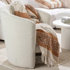 Daliah Cotton Tufted Throw
