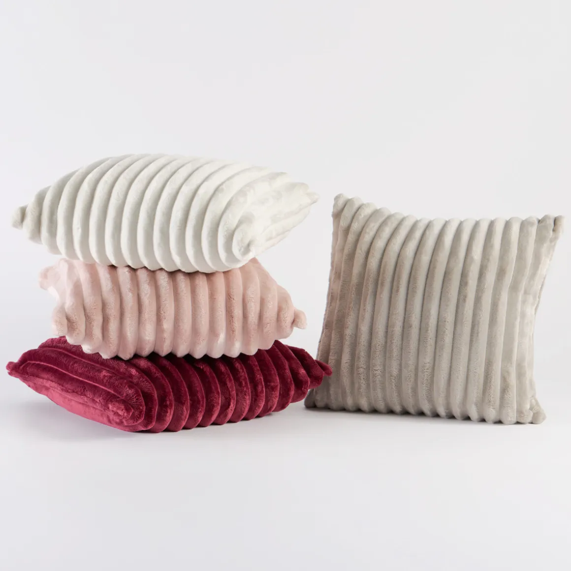 Denali Faux Fur Square Cushion