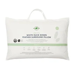 30/70 Duck Down Feather Medium Pillow