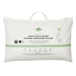30/70 Duck Down Feather Queen Pillow