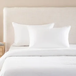 Eco Living Bamboo Cotton Pillow Protector Pair