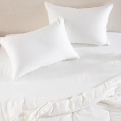 Eco Living Bamboo Cotton Pillow Protector Pair