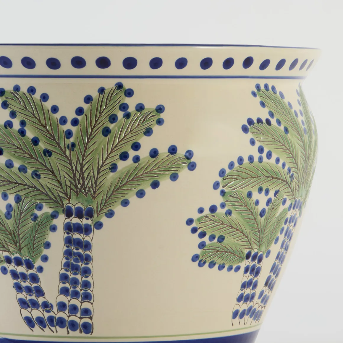 Eden Palm Decorative Pot