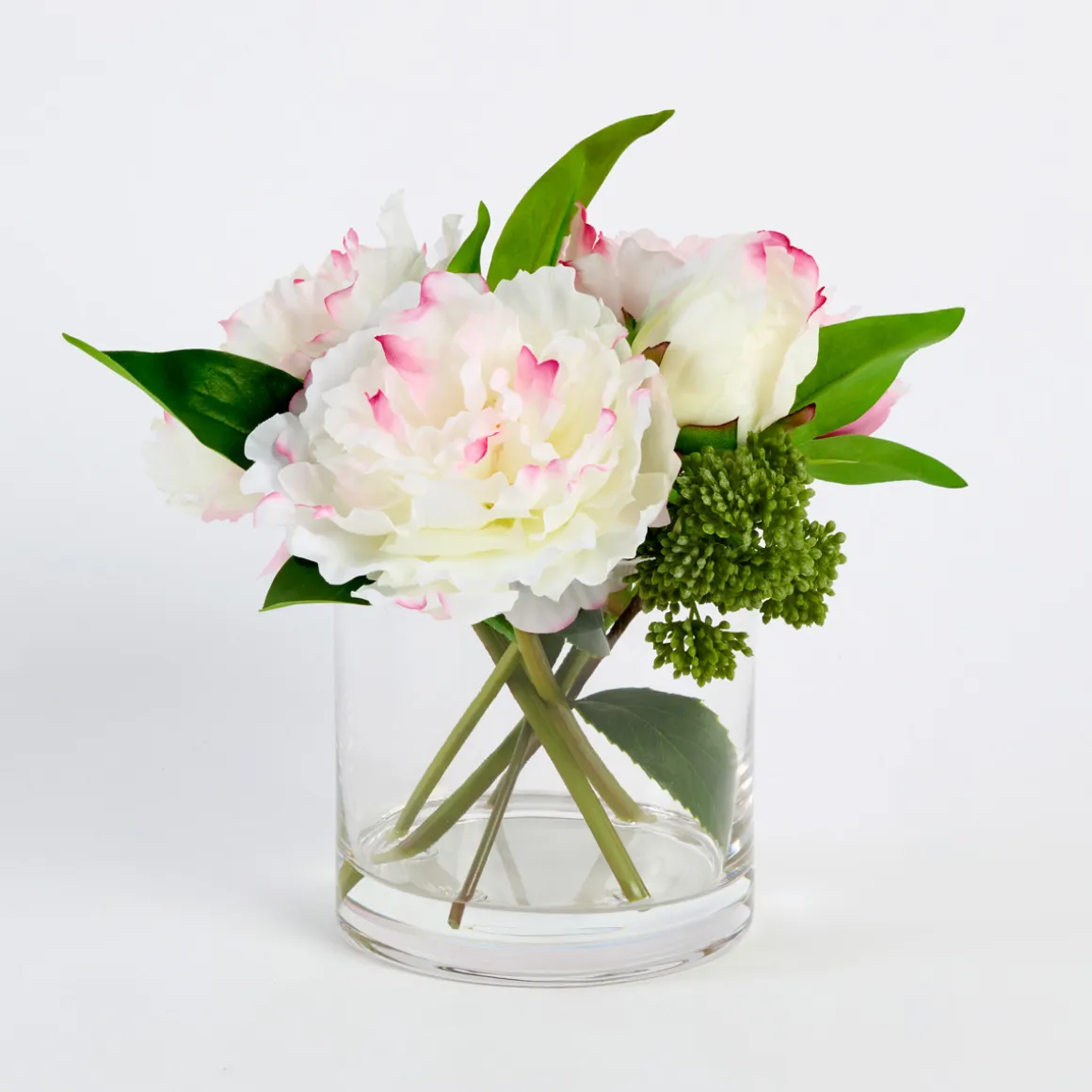 Ella Artificial Wild Peony Bouquet in Vase