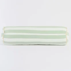 Elsie Striped Scallop Bolster Cushion