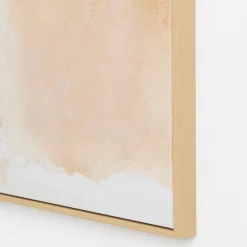 Ember Drift Framed Canvas Wall Art