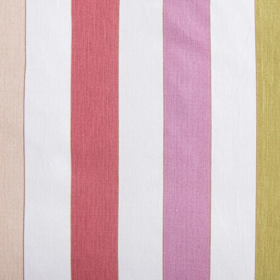 Emerie Reversible Stripe Quilt Cover Set