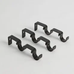 Emmett Double Rod Bracket 3 Pack