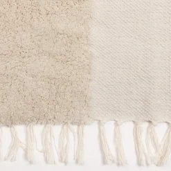 Farrah Moonbeam Geometric Tufted Cotton Floor Rug