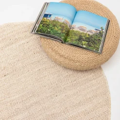 Goa Bleached Round Floor Rug