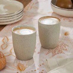 Granite Latte Cup Set of 2