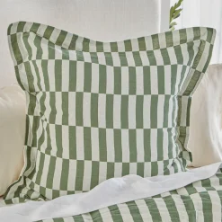 Indra Check European Pillowcase