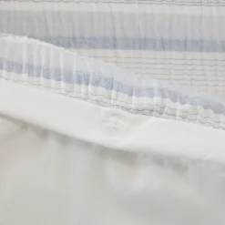 Juniper Stripe Blue Quilt Cover Set
