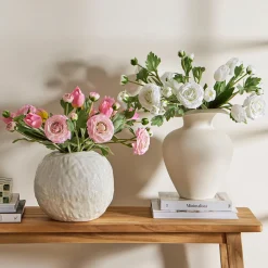 Kelly Light Pink Artificial Flower Bouquet