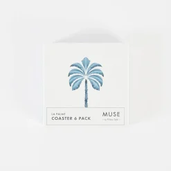 La Palme Cork Coaster Set of 6