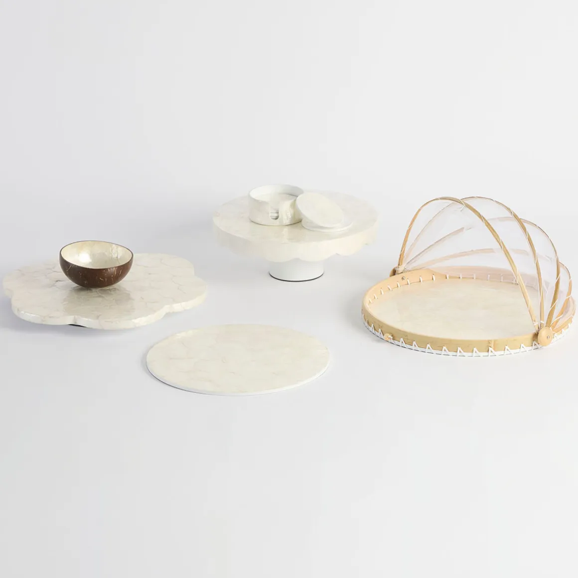 Layla Capiz Lazy Susan