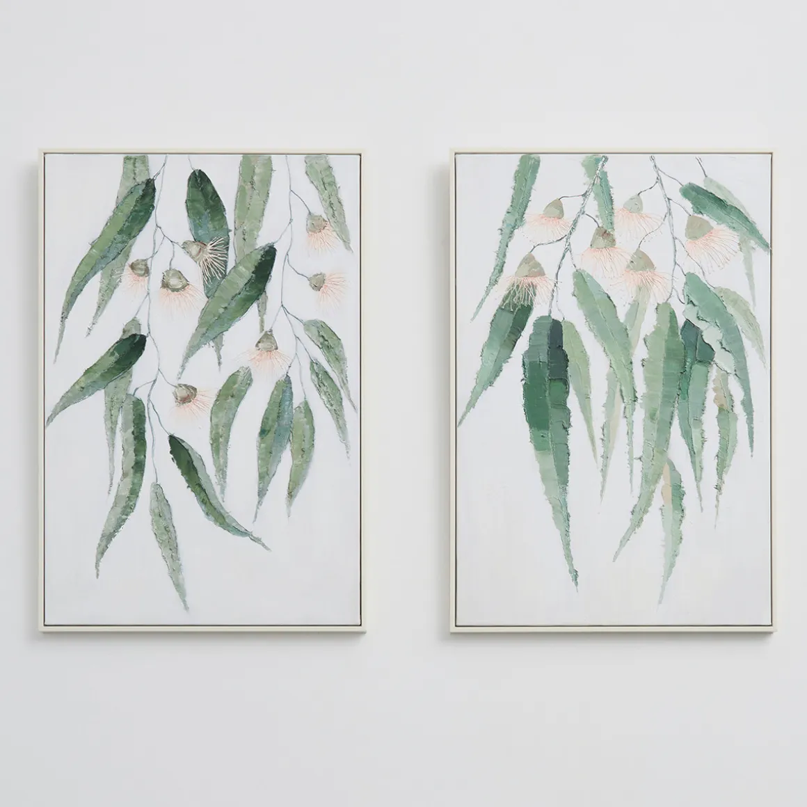 Leaf Serenity Framed Canvas Wall Art