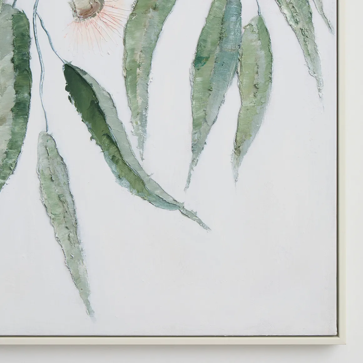 Leaf Serenity Framed Canvas Wall Art
