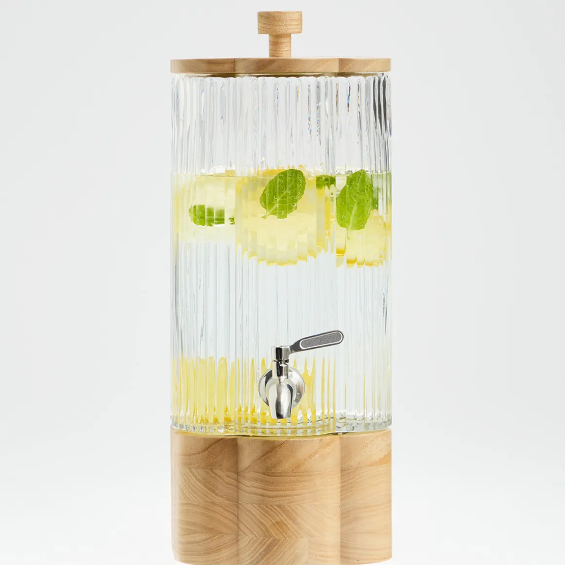 Leah Glass Drink Dispenser