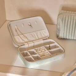 Lila Velvet Jewellery Box