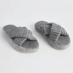 Lucy Cross Strap Home Slippers