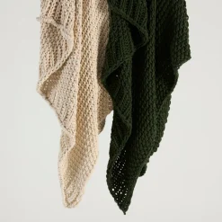 Lucy Knit Cotton Throw
